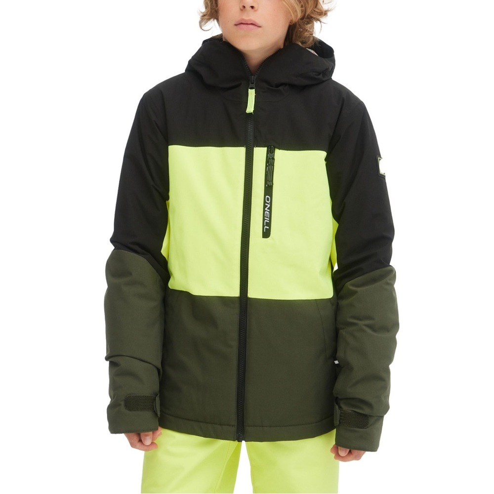 O'Neill Black Jacket with Blue Accents